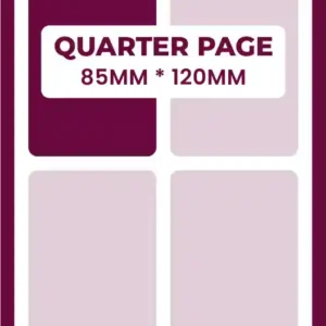 Quarter page
