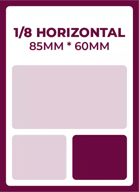 Eighth Page: £20